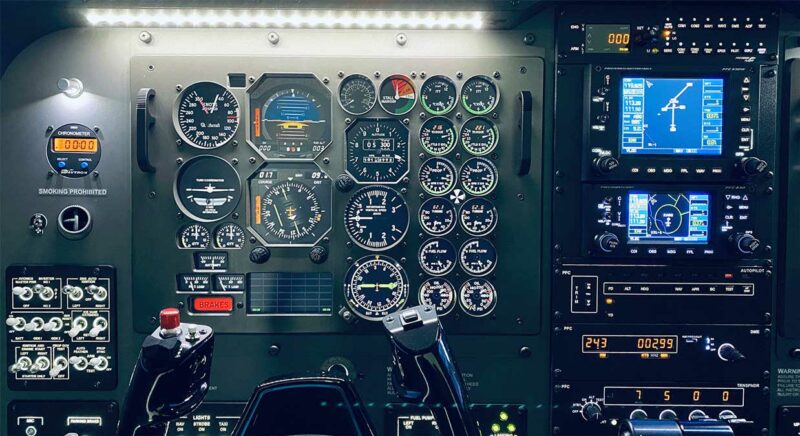 MFD King Air Flight Simulator Bezel