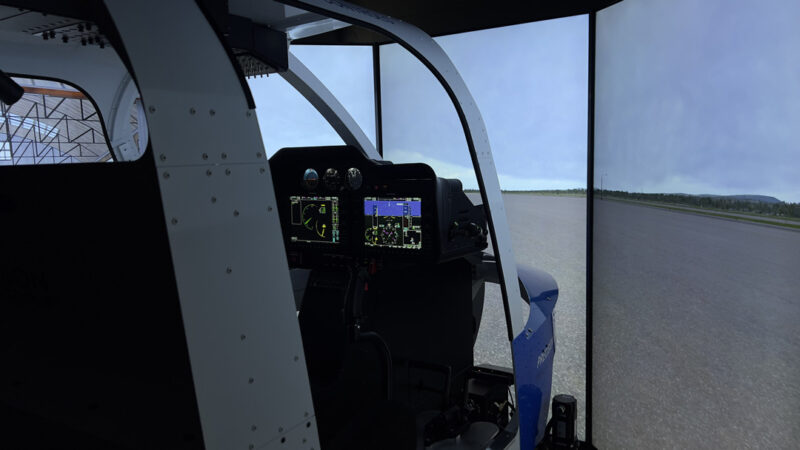 Heli Sim 407 Exterior