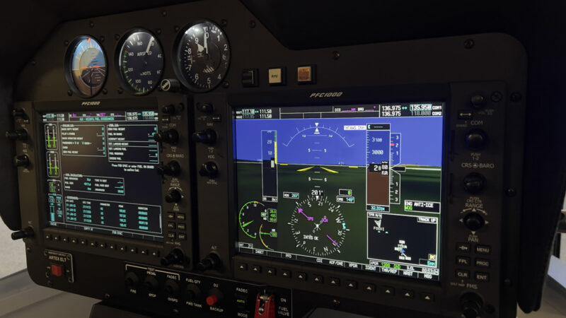 Heli Sim 407 Instrument Panel