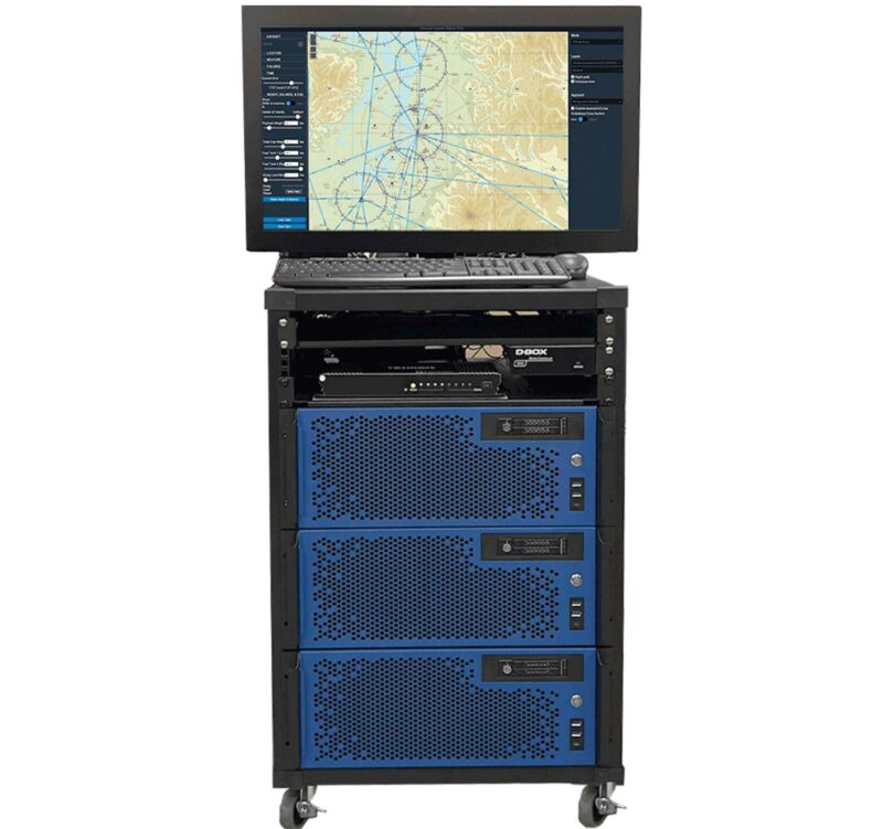 Computer rack setup for Flight Systems