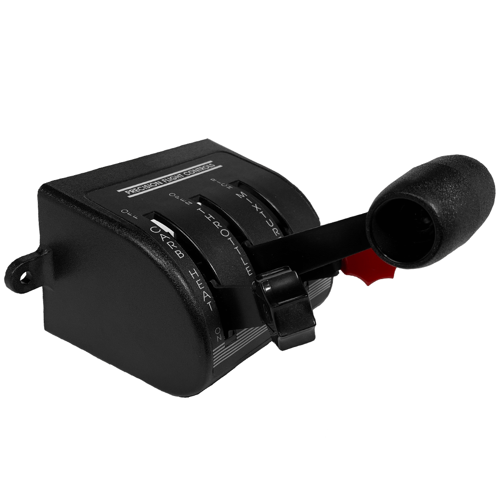 Single Engine Carb Heat / Throttle / Mixture