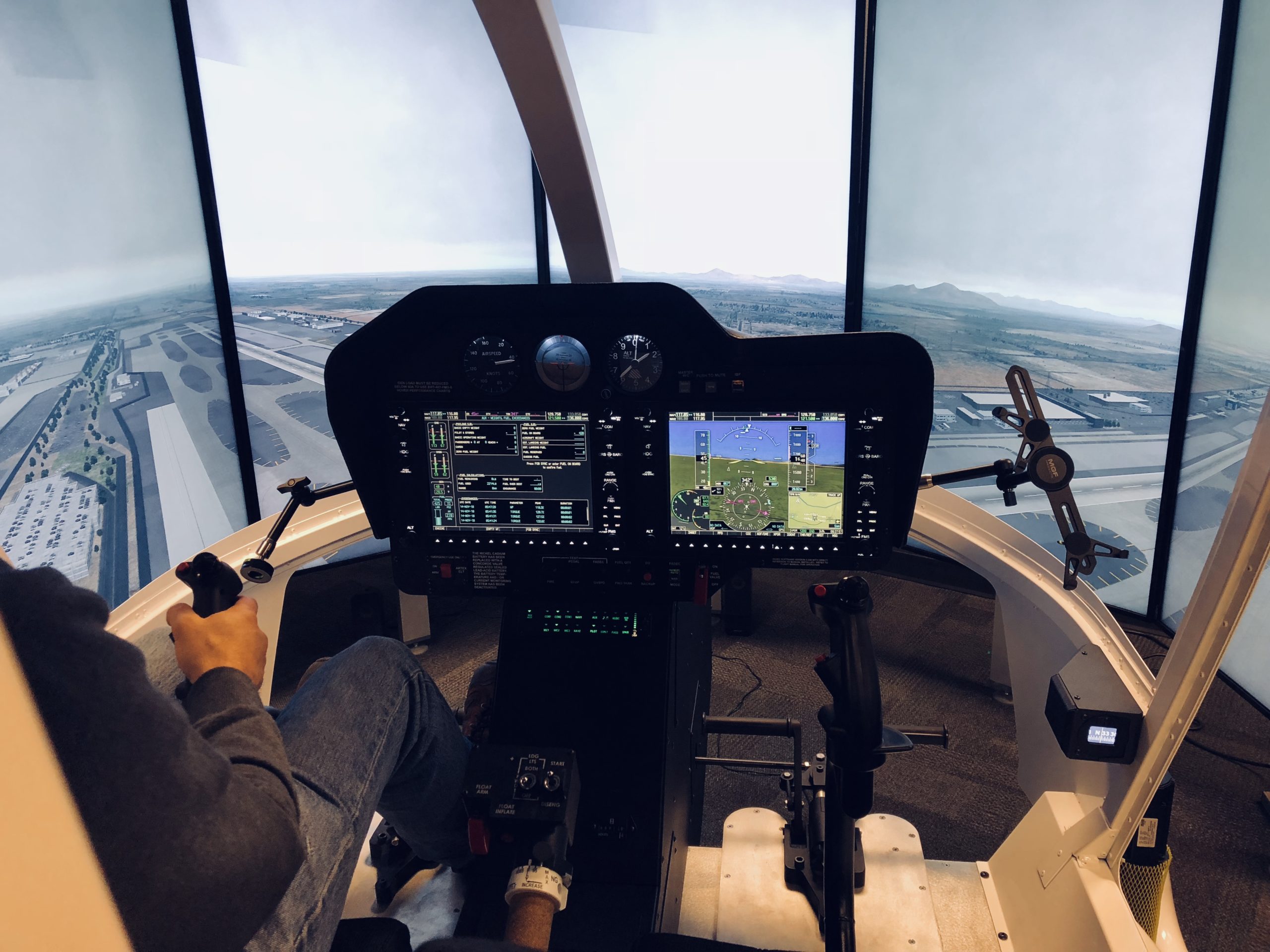 Bell Flight Helicopter Simulation