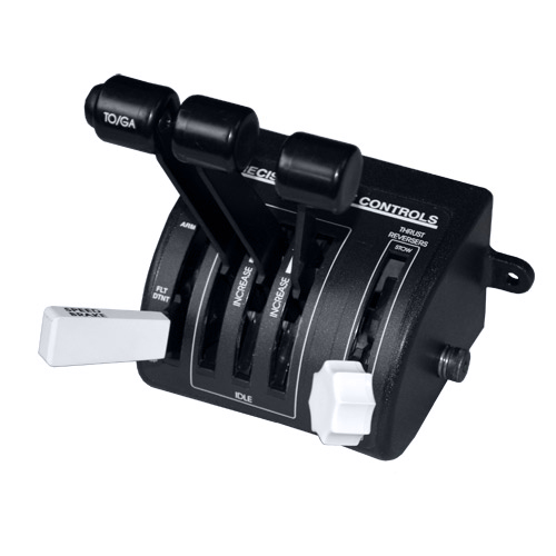 Three Engine Jet Spoilers/Throttles/Reversers (GA Button) Precision