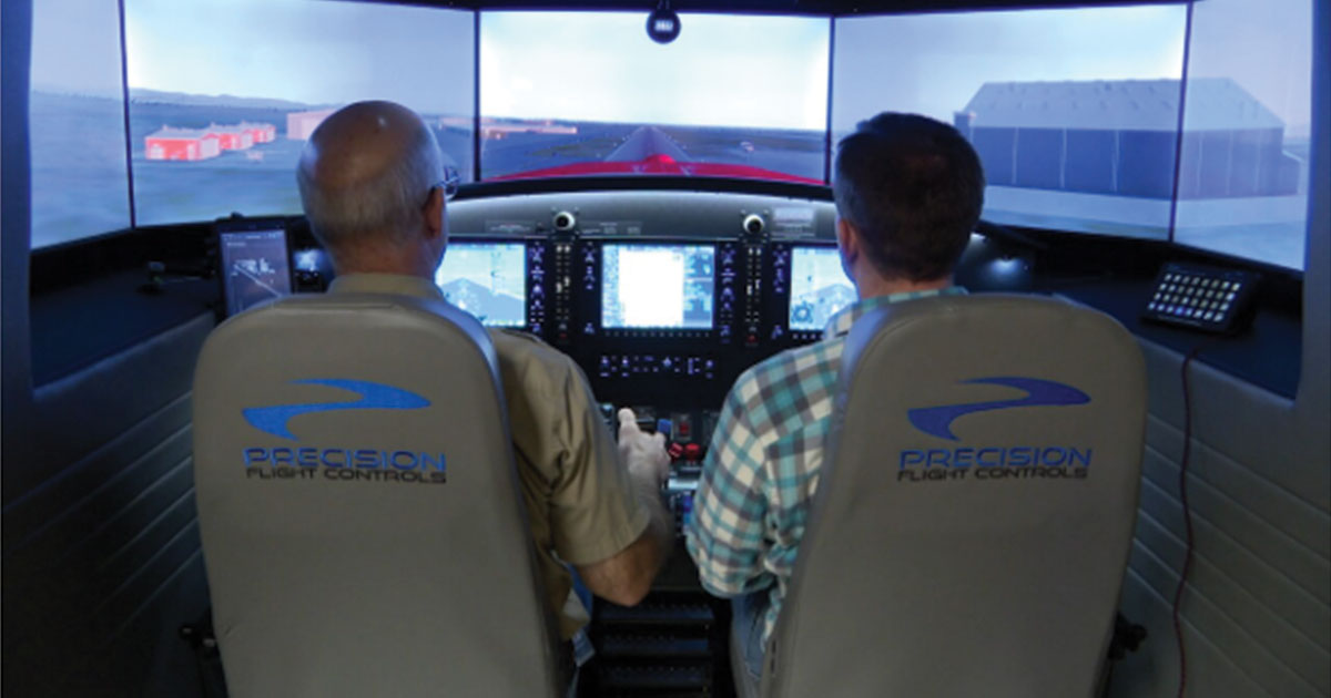 Precision Flight Controls Installs FAACertified Simulators for Mission Aviation Fellowship