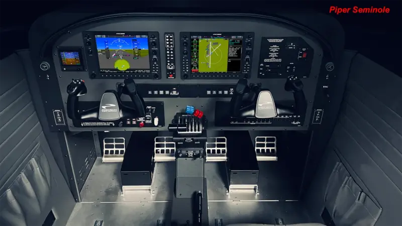 Piper Seminole Flight Simulator