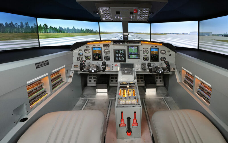 PC 12 EFIS Flight Deck