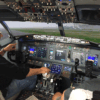 Boeing 737-800 Flight Simulator Flight Deck