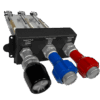 Single Engine Throttle/Prop/Mixture Vernier Controls