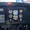 MFD King Air copilot-side analog instrument panel with GTN navigators