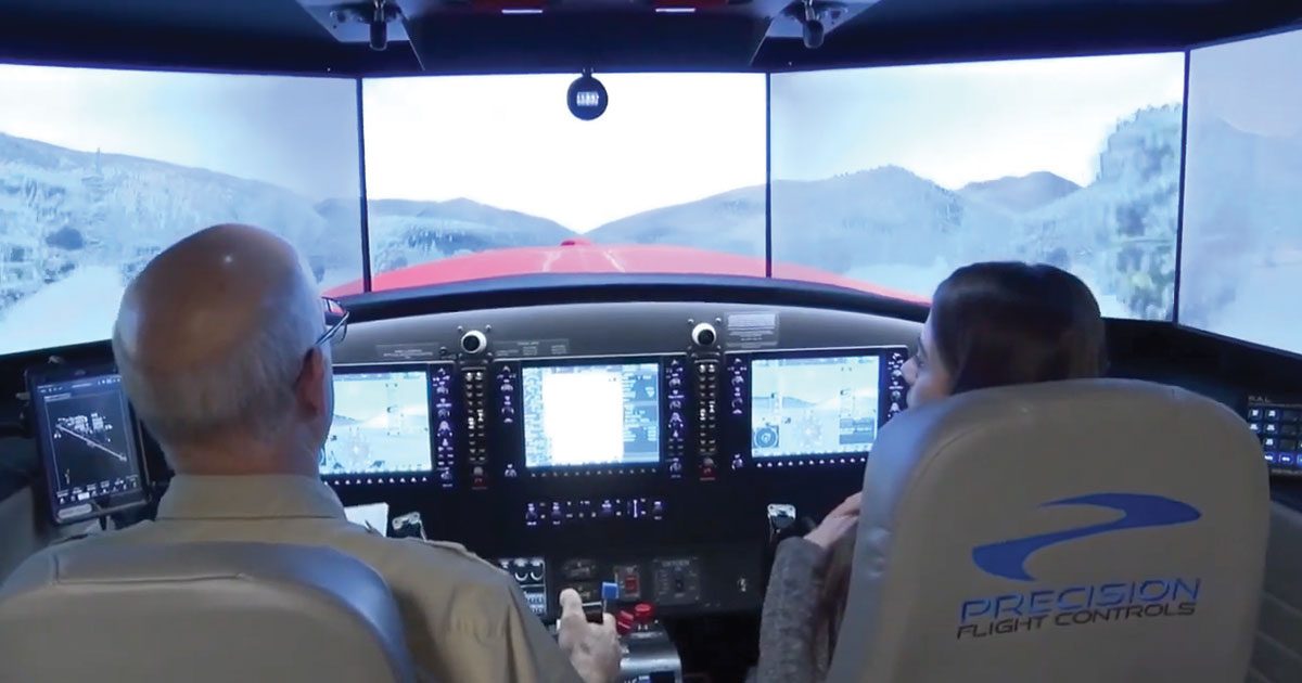 Idaho news talks about the popular Precision Flight Controls flight simulators used by Mission Aviation here: https://www.youtube.com/watch?v=slLIqDQR6gY