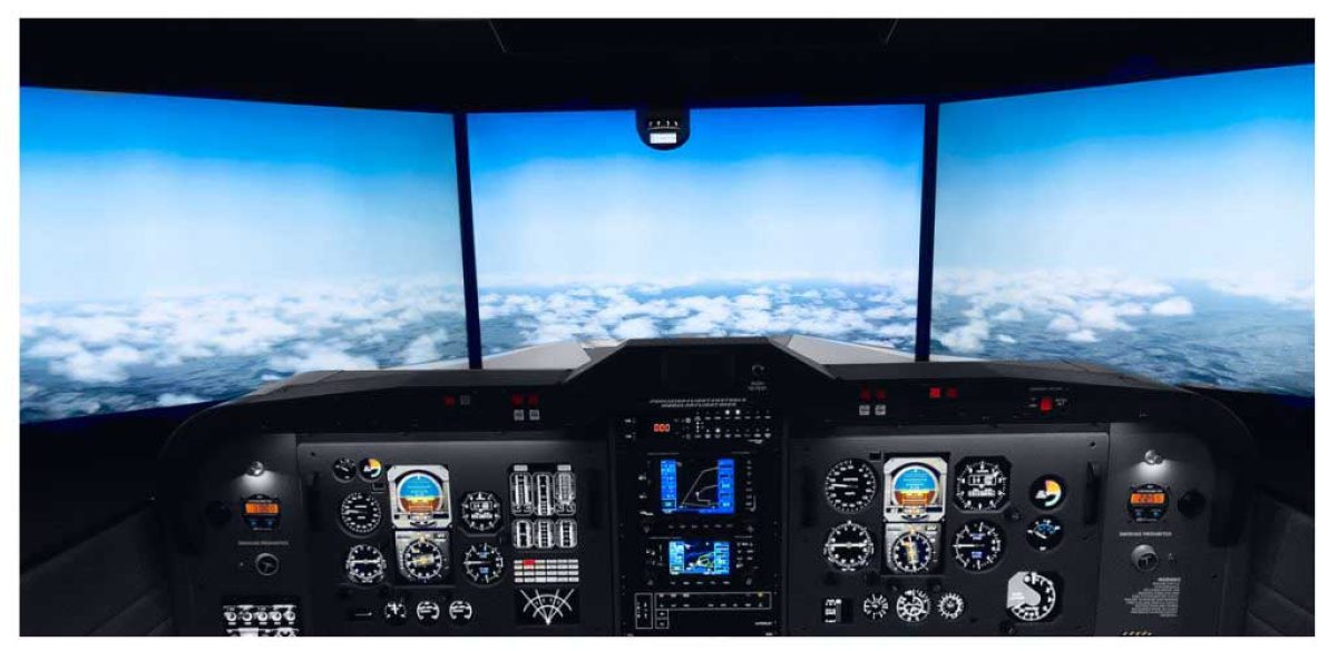 Inside Flight Simulator